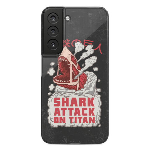Shark Attack On Titan Phone Case